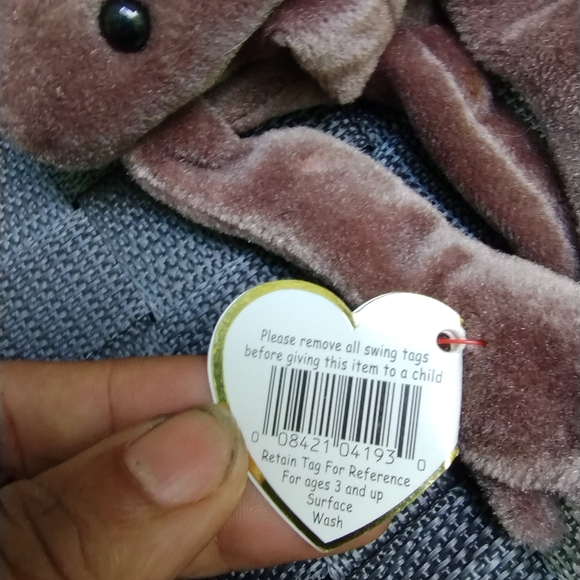 🦋🏵️🦋Set of 2 Retired Beanie Babies Swampy and Stinger - Picture 16 of 16